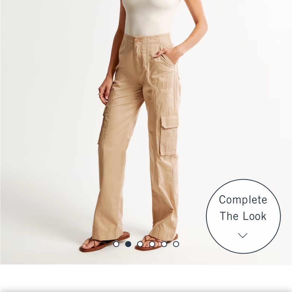 Relaxed Cargo Pant - Abercrombie